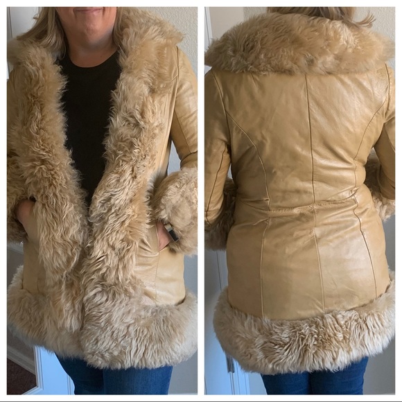 Vintage Jackets & Blazers - Vintage Scully Leather Penny Lane Joplin Jacket